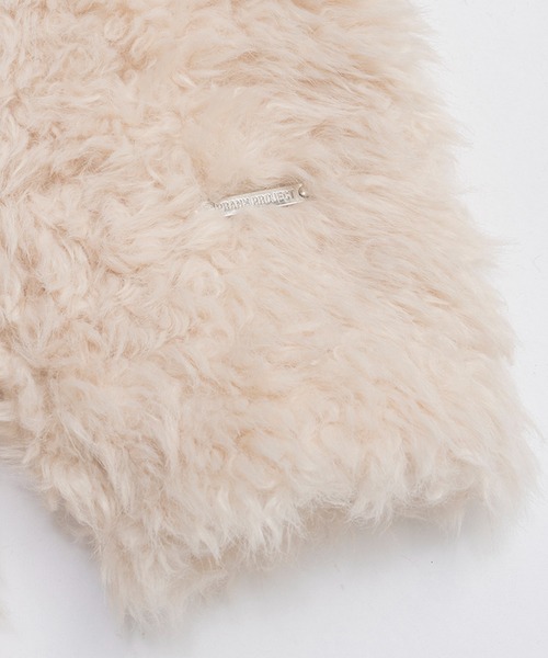 コート アウター シンセティックファーロングコート / Synthetic Fur Long Coat レディース メンズの画像