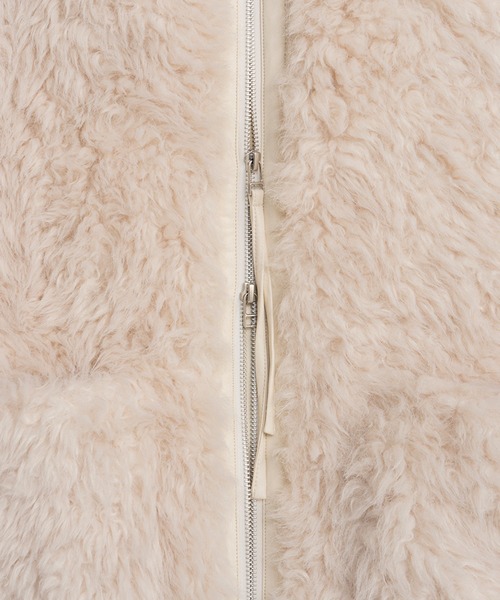 コート アウター シンセティックファーロングコート / Synthetic Fur Long Coat レディース メンズの画像