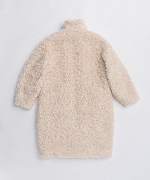 コート アウター シンセティックファーロングコート / Synthetic Fur Long Coat レディース メンズの画像
