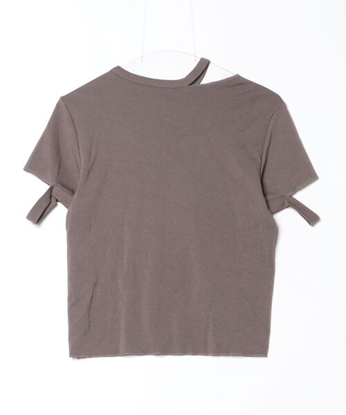 「ASTRAET」 半袖Tシャツ FREE ブラウン レディース_画像2