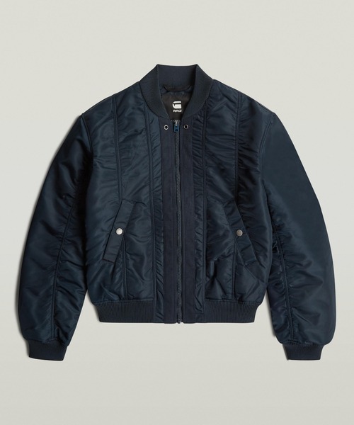 G-STAR RAW ma1 ma-1 BOMBER JACKET/ミリタリーディテールMA1タイプ