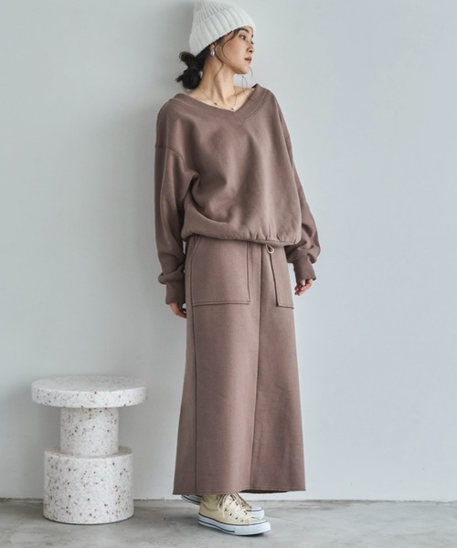 DOUX ARCHIVES（ドゥアルシーヴ） スカート 裏起毛ベイカータイト