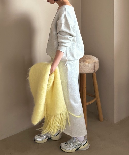 DOUX ARCHIVES（ドゥアルシーヴ） スカート 裏起毛ベイカータイト