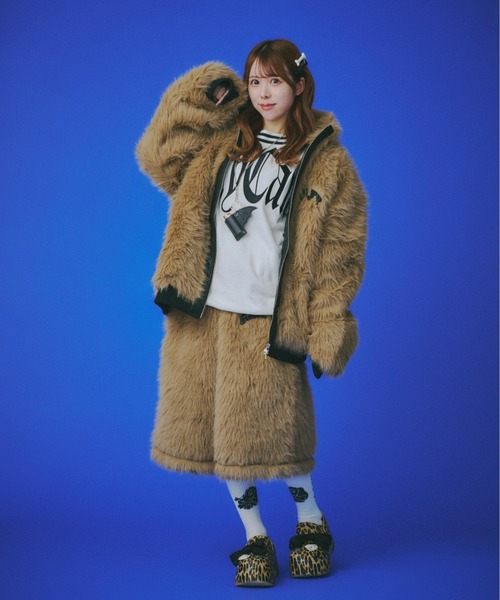 ガルフィー ファー付きジャンパー GALFY（ガルフィー） ブルゾン アウター 「GALFY/ガルフィー」お金