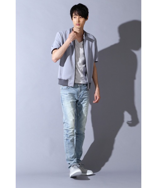 「HIGH STREET」 ブルゾン LL グレー系その他 メンズ_画像5