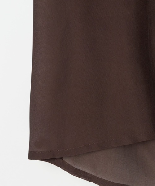 ブルゾン アウター Sheer Satin Millitary Jacket メンズの画像