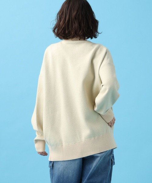 「PBLIM」 長袖ニット FREE クリーム レディース_画像4