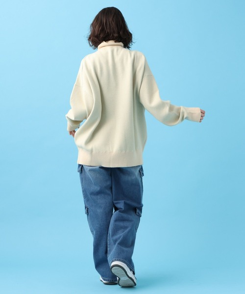 「PBLIM」 長袖ニット FREE クリーム レディース_画像7