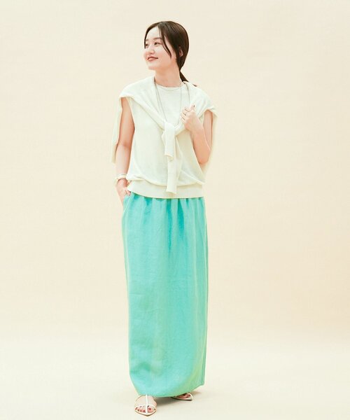 「IENA」 タイトスカート 38 ブラック レディース_画像3