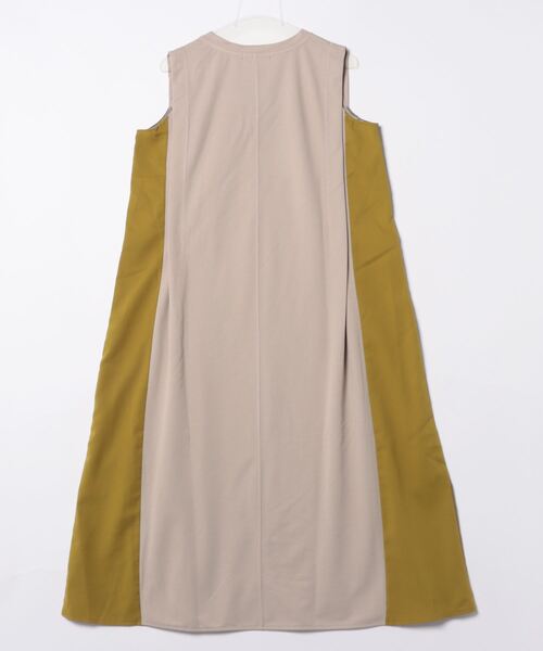 「INTERPLANET」 ノースリーブワンピース FREE チャコールグレー レディース_画像2