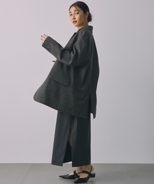 BABYLONE（バビロン） テーラードジャケット フリー チャコール