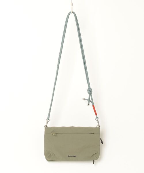 Topologie（トポロジー） ワンポイントショルダーバッグ - グリーン