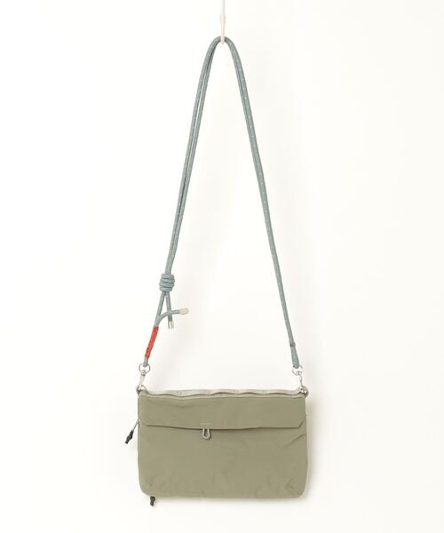 「Topologie」 ワンポイントショルダーバッグ - グリーン レディース_画像2