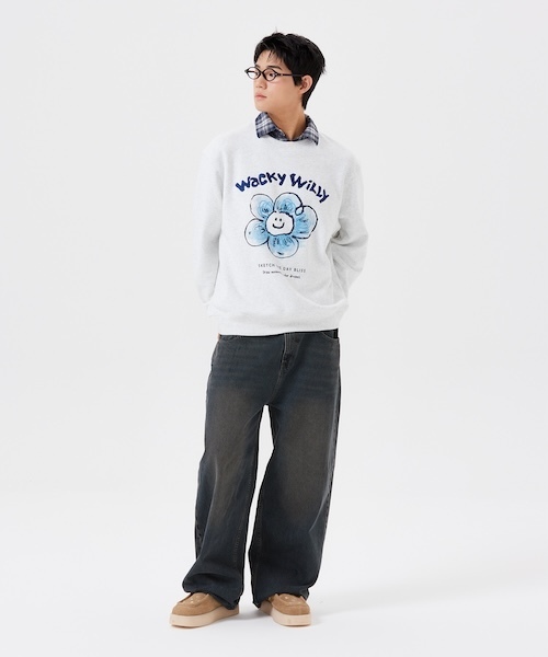 トレーナー スウェット BIG LILLY GRAPHIC SWEATSHIRT メンズ