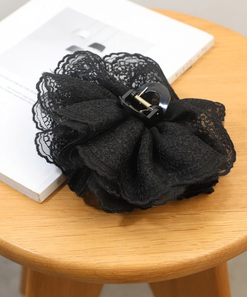 ANEMONE（アネモネ） ヘアクリップ レースシュシュバンス : ZOZOTOWN