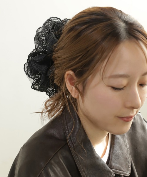 ANEMONE（アネモネ） ヘアクリップ レースシュシュバンス : ZOZOTOWN
