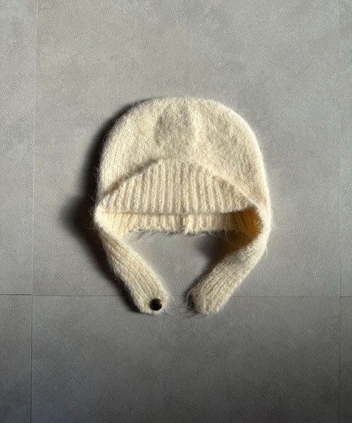 ニット帽 ニットキャップ 2WAYイヤーニットキャップ ニット帽 /パイロット 韓国 ビーニー 冬 レディース | lulufa | 13
