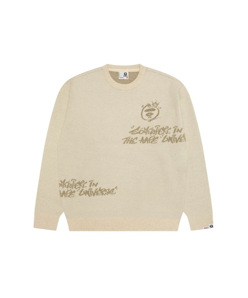 A Bathing Ape ニット　セーター　スウェット BABY LISA BIRDSEYE SWEATER（ニット/セーター）｜A BATHING APE（ア