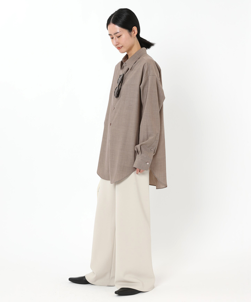 AP STUDIO イージーパンツ 36 ベージュ レディース : ZOZOTOWN Yahoo