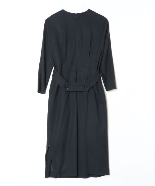 TOMORROWLAND（トゥモローランド） 長袖ワンピース 34 ブラック