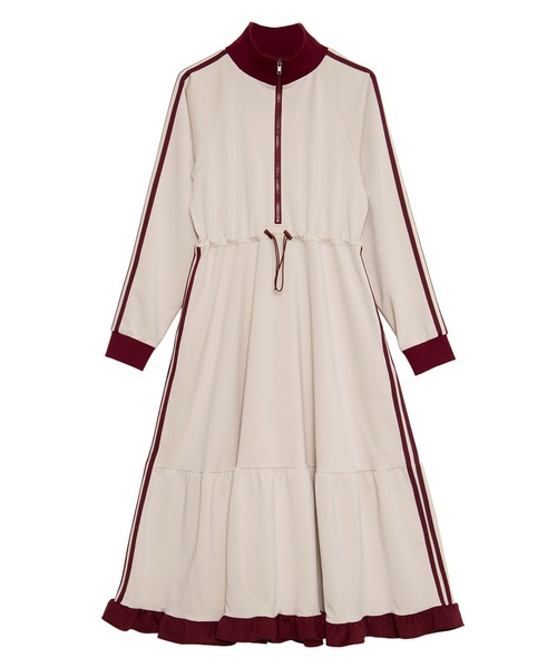 「PUNYUS」 長袖ワンピース 2 ネイビー レディース_画像2