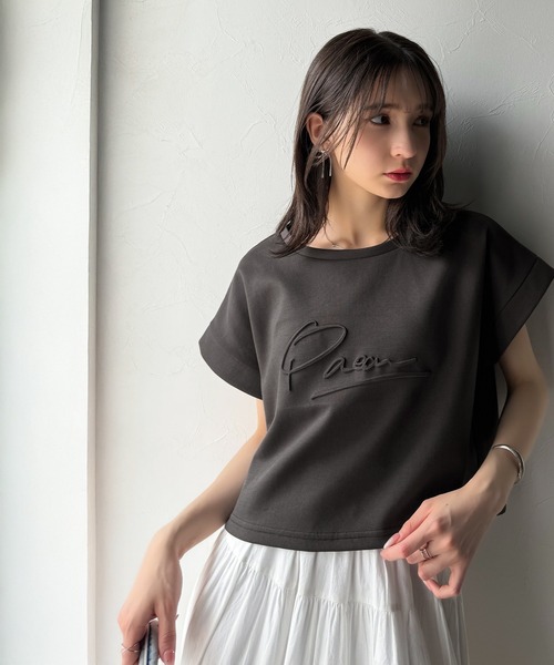 「Java」 半袖Tシャツ MEDIUM ライトベージュ レディース_画像8