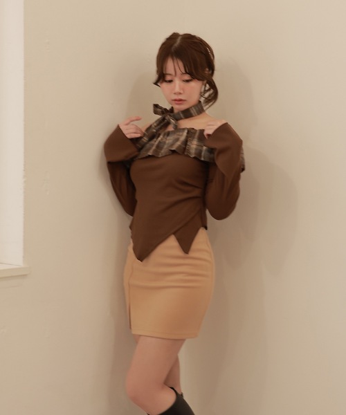 最新作，SALE】 sheller ナイロンZIPミニスカート