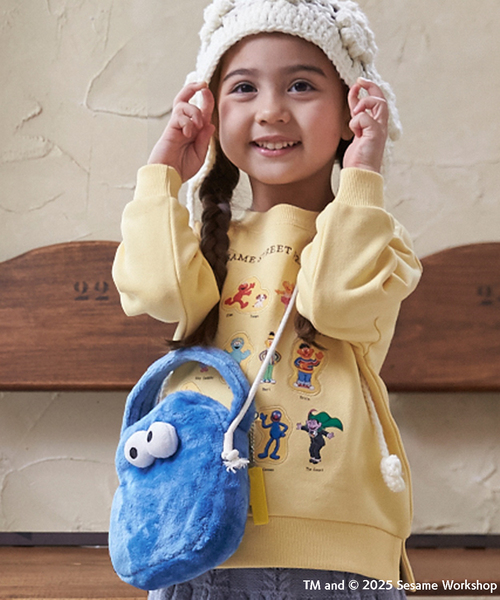 petit main ショルダー ショルダーバッグ 「SESAME STREET」フェイス