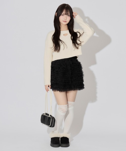 JilLA スカート 夏 Pretty Tulle Mini Skirt / プリティチュールミニ
