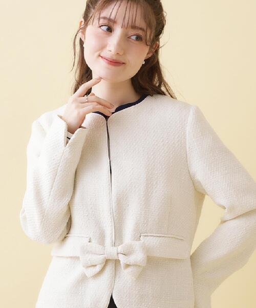 【新品未使用】ブローチ付きジャケット Couture Brooch（クチュール ブローチ） ジャケット ノーカラー