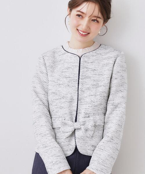 Couture Brooch（クチュール ブローチ） ジャケット ノーカラー