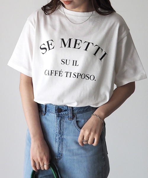 「Riberry」 半袖Tシャツ FREE ホワイト レディース_画像2