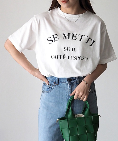 「Riberry」 半袖Tシャツ FREE ホワイト レディース_画像3