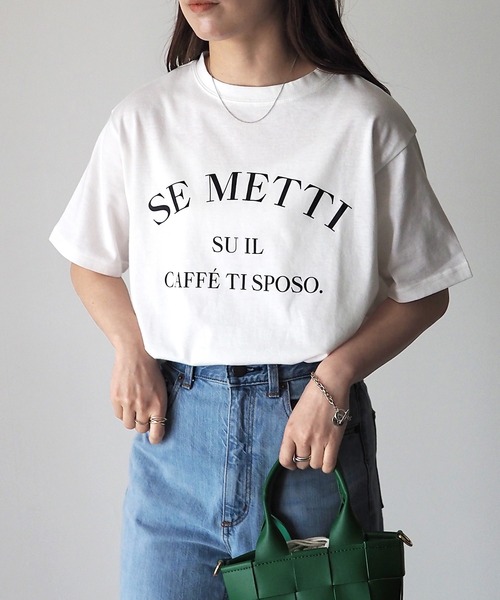 「Riberry」 半袖Tシャツ FREE ホワイト レディース_画像4