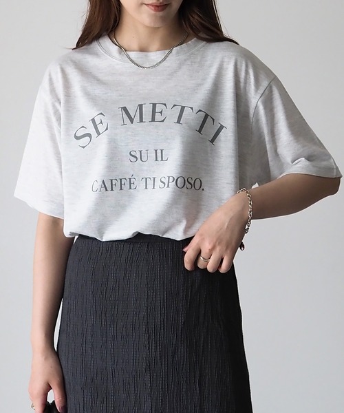 「Riberry」 半袖Tシャツ FREE ホワイト レディース_画像5