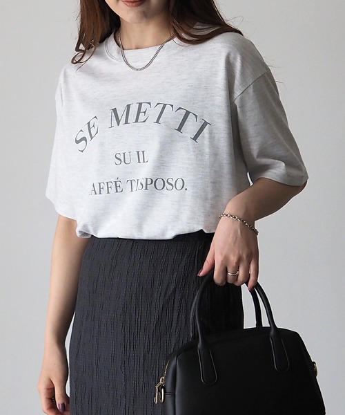 「Riberry」 半袖Tシャツ FREE ホワイト レディース_画像6