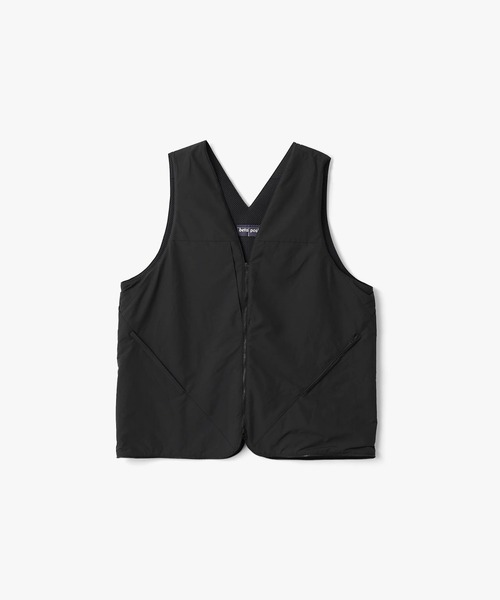 【最終価格‼︎】beta post leather vest bag beta post（ベータポスト） ベスト ジレ vest bag mini メンズ