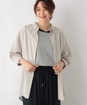「GLOBAL WORK」 7分袖シャツ M ...の詳細画像1