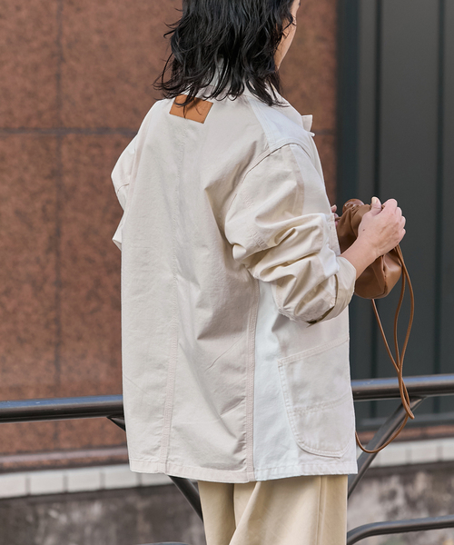 DCP カバーオール L アイボリー URBAN RESEARCH DOORS（アーバンリサーチドアーズ） カバーオール