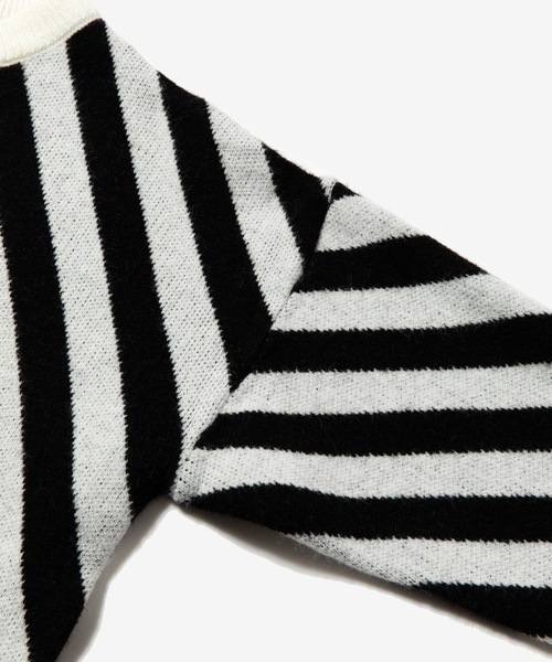 「rehacer」 長袖ニット SMALL ブラック メンズ_画像7