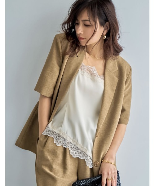 Re:EDIT（リエディ） キャミソール 「2026S/S COLLECTION」サテン