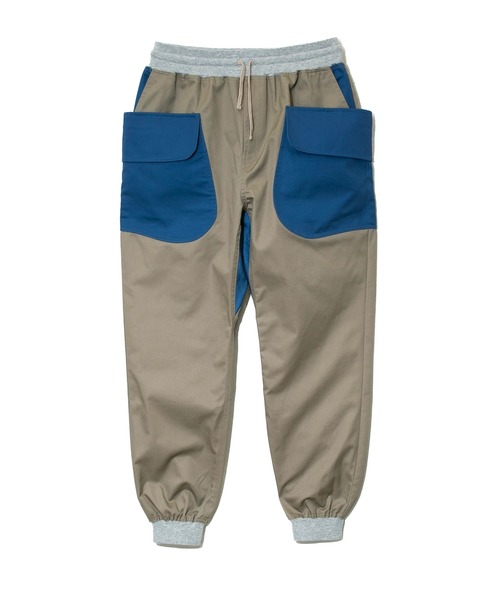 「go slow caravan」 「Mountain Mania」イージーパンツ MEDIUM オリーブ メンズ_画像8