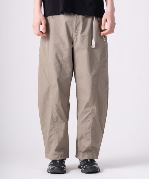 ワイドパンツ パンツ rehacer :  CORDURA Wide Leg Pants / コーデュラ ワイド レッグ パンツ メンズの画像
