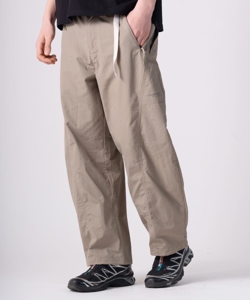 ワイドパンツ パンツ rehacer :  CORDURA Wide Leg Pants / コーデュラ ワイド レッグ パンツ メンズの画像
