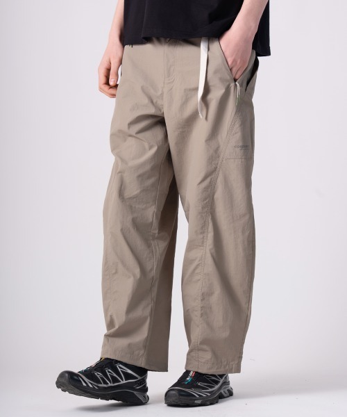 ワイドパンツ パンツ rehacer :  CORDURA Wide Leg Pants / コーデュラ ワイド レッグ パンツ メンズの画像