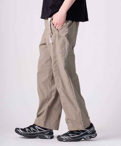 ワイドパンツ パンツ rehacer :  CORDURA Wide Leg Pants / コーデュラ ワイド レッグ パンツ メンズの画像