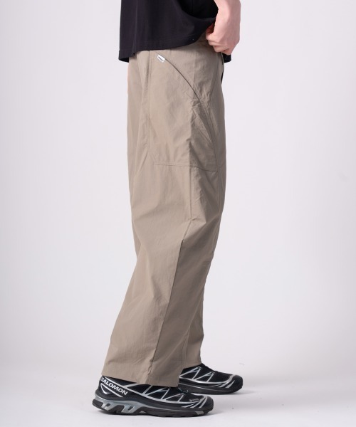 ワイドパンツ パンツ rehacer :  CORDURA Wide Leg Pants / コーデュラ ワイド レッグ パンツ メンズの画像
