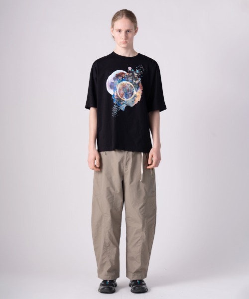 ワイドパンツ パンツ rehacer :  CORDURA Wide Leg Pants / コーデュラ ワイド レッグ パンツ メンズの画像