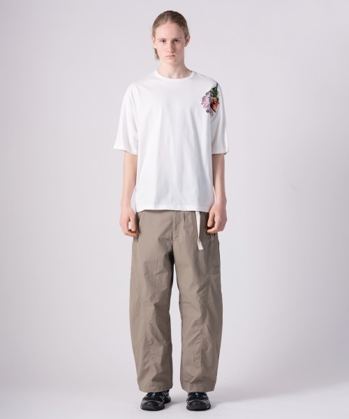 ワイドパンツ パンツ rehacer :  CORDURA Wide Leg Pants / コーデュラ ワイド レッグ パンツ メンズの画像