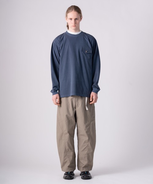 ワイドパンツ パンツ rehacer :  CORDURA Wide Leg Pants / コーデュラ ワイド レッグ パンツ メンズの画像